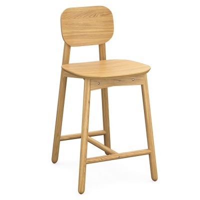 Стул полубарный saga, ясень...