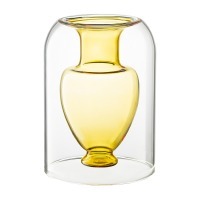 Ваза muse, 20 см, бирюзовая (78693) Ваза muse, 20 см, бирюзовая (78693)