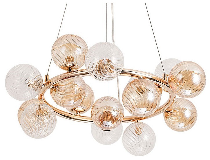 Фото Подвесная люстра Arte Lamp Etereo A5261LM-15GO AR_A5261LM-15GO - интернет-магазин МегаТерем в Москве