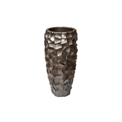 Кашпо 32*32*69см цвет металлик (00002596)