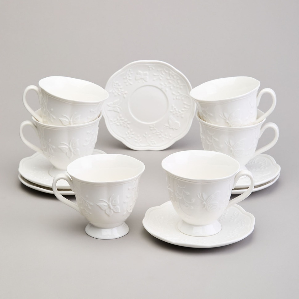 Фото Чайный набор lefard lavender на 6 пер. 12 пр. 280 мл (761-149)  - интернет-магазин МегаТерем в Москве