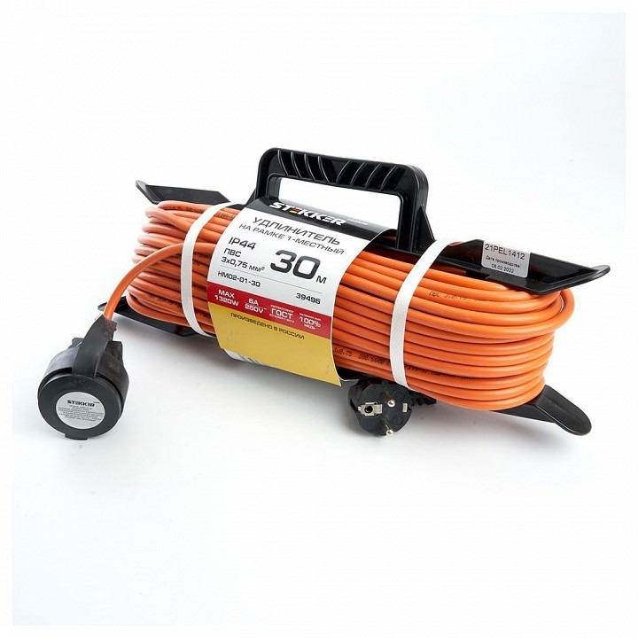 Фото Удлинитель Stekker Home 39496 FE_39496 - интернет-магазин МегаТерем в Москве