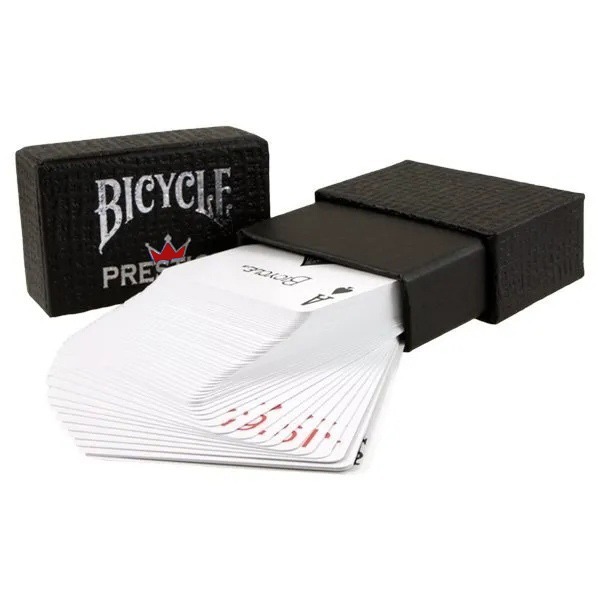Фото Bicycle Prestige 100% plastic Standard Premium box red / Байсикл Престиж 100% пластик стандарт Прем (64794) - интернет-магазин МегаТерем в Москве