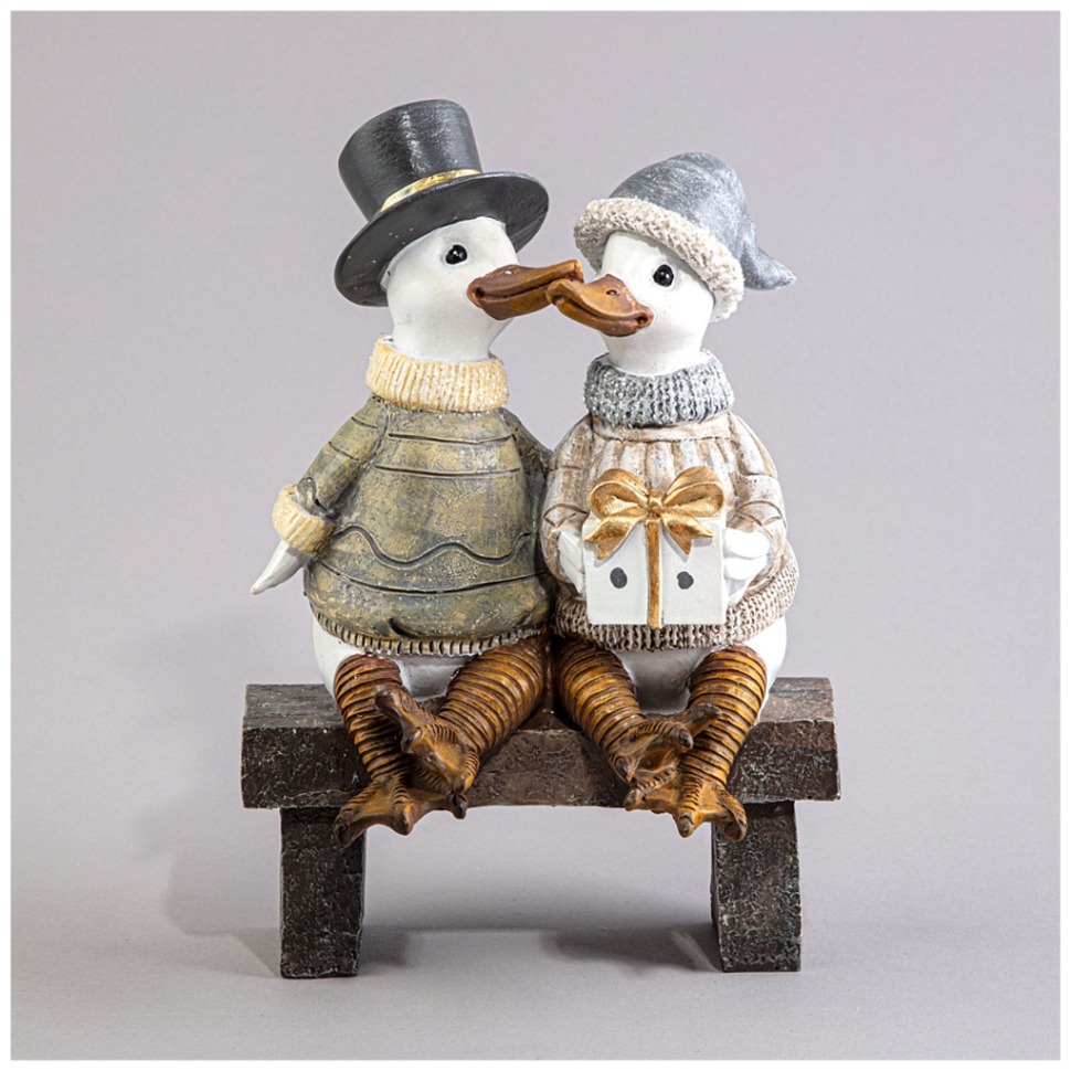 Фото Статуэтка гуси 15х10,5х20,5 см Lefard (121-102) - интернет-магазин МегаТерем в Москве