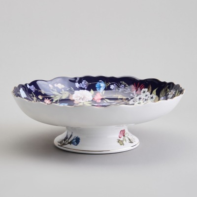 Ваза на ножке lefard кобаль...