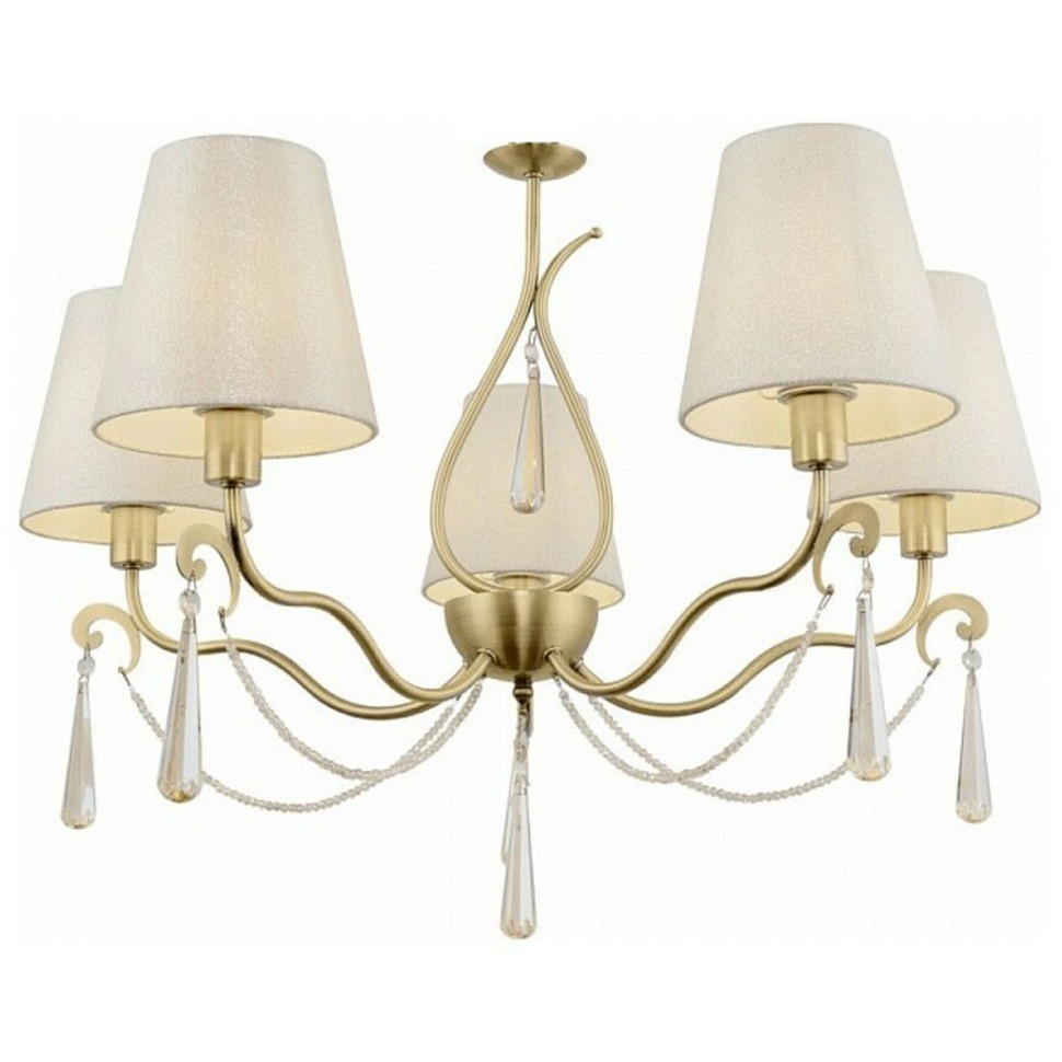 Фото Подвесная люстра Freya Madeline FR2019PL-05BS MY_FR2019PL-05BS - интернет-магазин МегаТерем в Москве