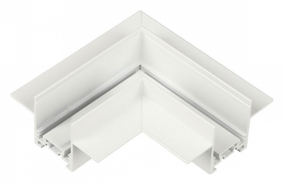 Фото Соединитель угловой L-образный для треков встраиваемых Aployt Magnetic track 48 APL.0182.10.04 AP_APL.0182.10.04 - интернет-магазин МегаТерем в Москве