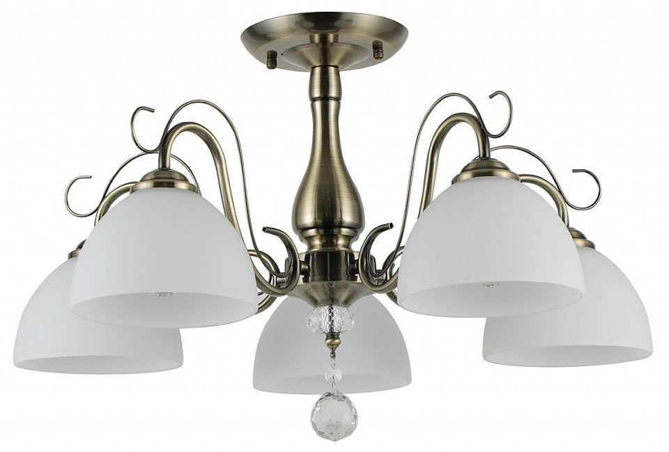 Фото Люстра на штанге Escada Essay 1149/5P Bronze ESC_1149_5P_Bronze - интернет-магазин МегаТерем в Москве