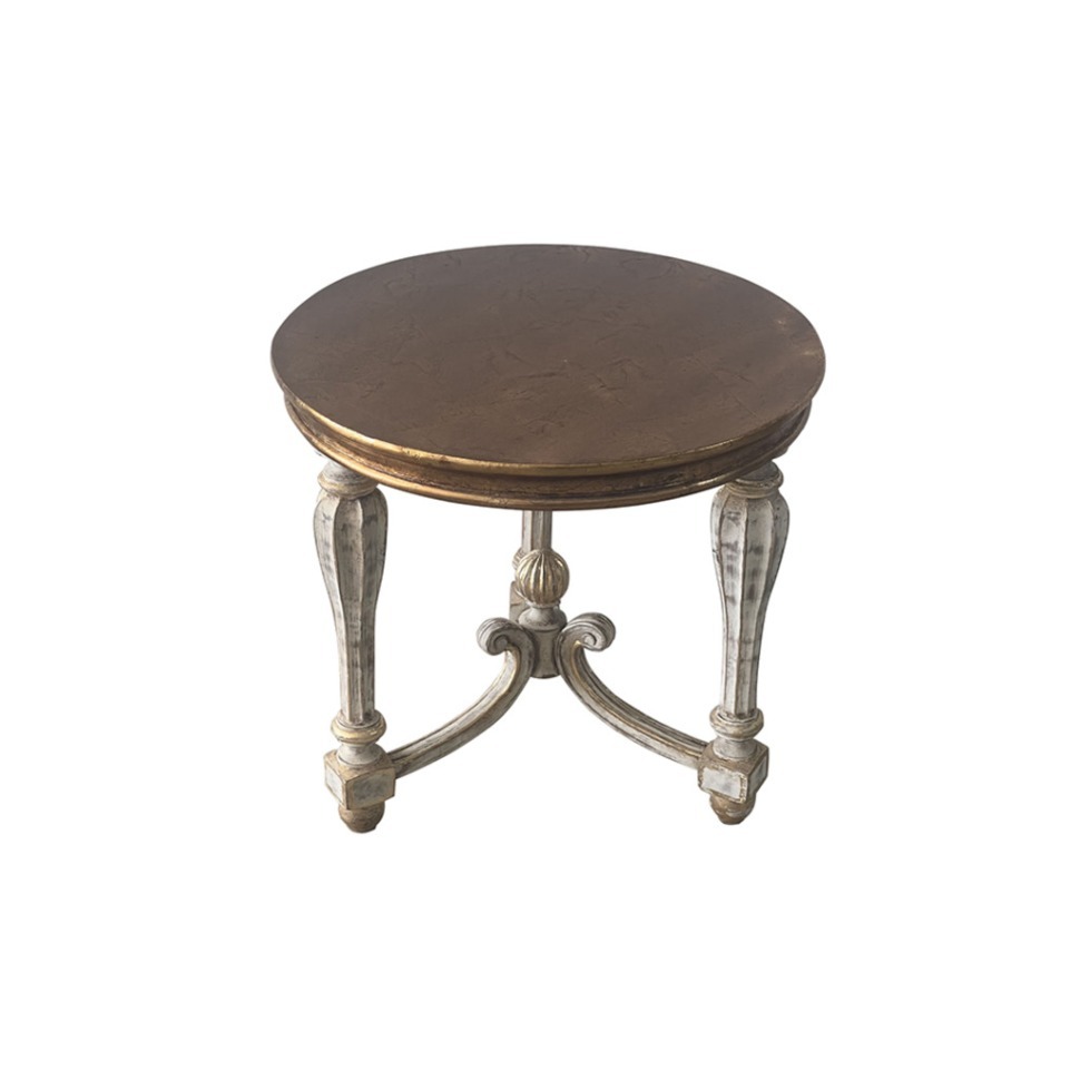 Фото Стол LI-SH14-13-113, 56, береза, вяз, bronze/beige, ROOMERS FURNITURE - интернет-магазин МегаТерем в Москве