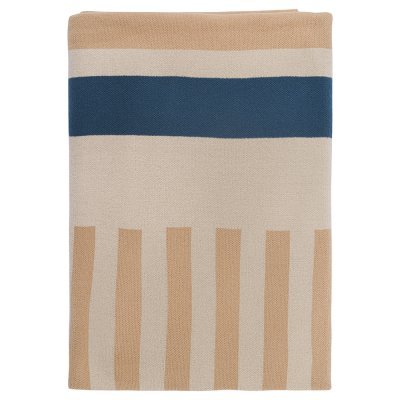 Плед из хлопка с рисунком tulip garden из коллекции terra, 130х180 см (74546)