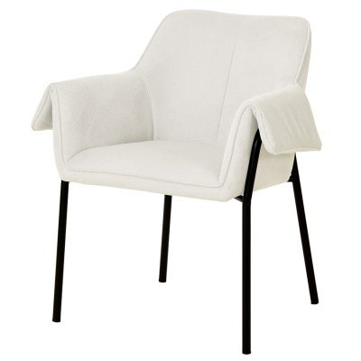 Стул aline, шенилл, молочны...