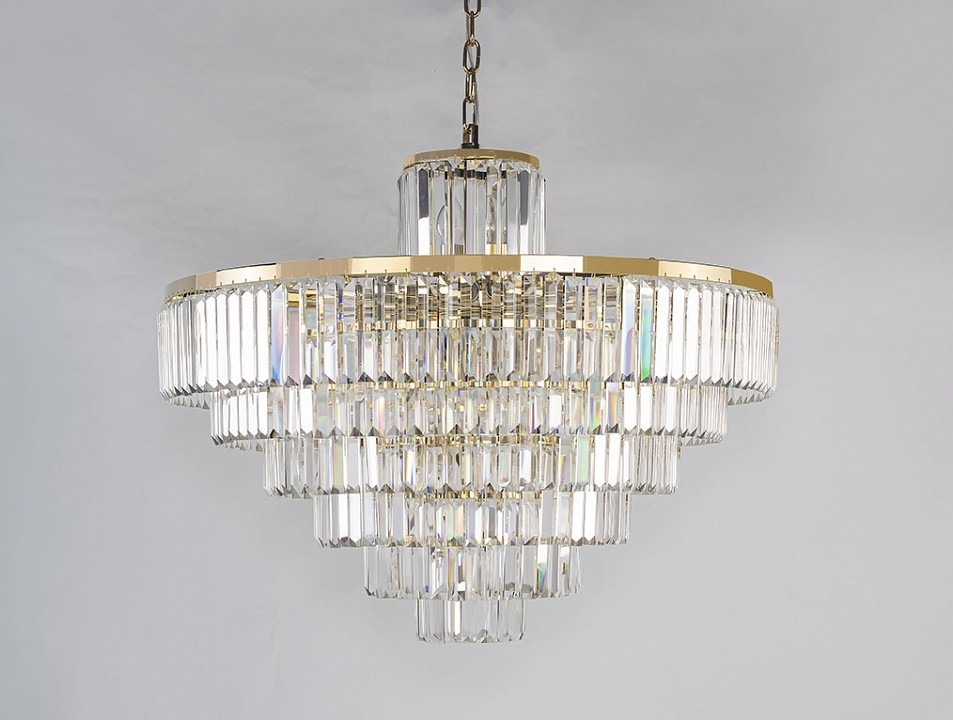 Фото Подвесная люстра Newport 31100 31124/S gold NWP_M0063331 - интернет-магазин МегаТерем в Москве