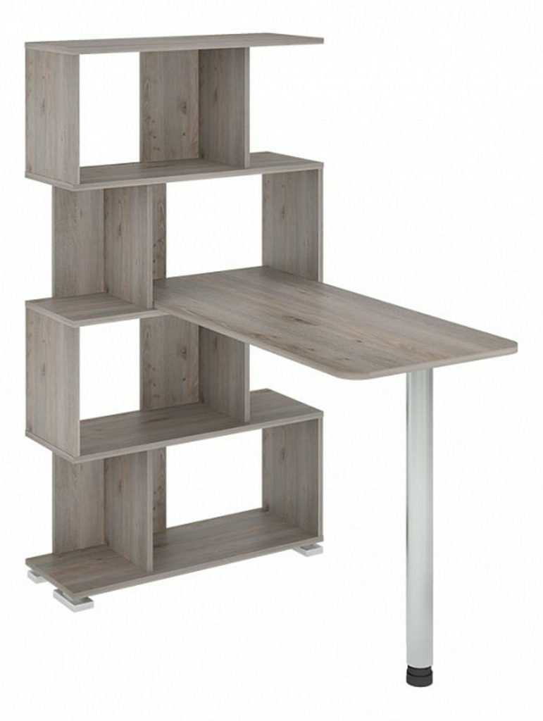 Фото Стол компьютерный Домино нельсон СЛ-5-4СТ MER_SL-5-4ST_N - интернет-магазин МегаТерем в Москве