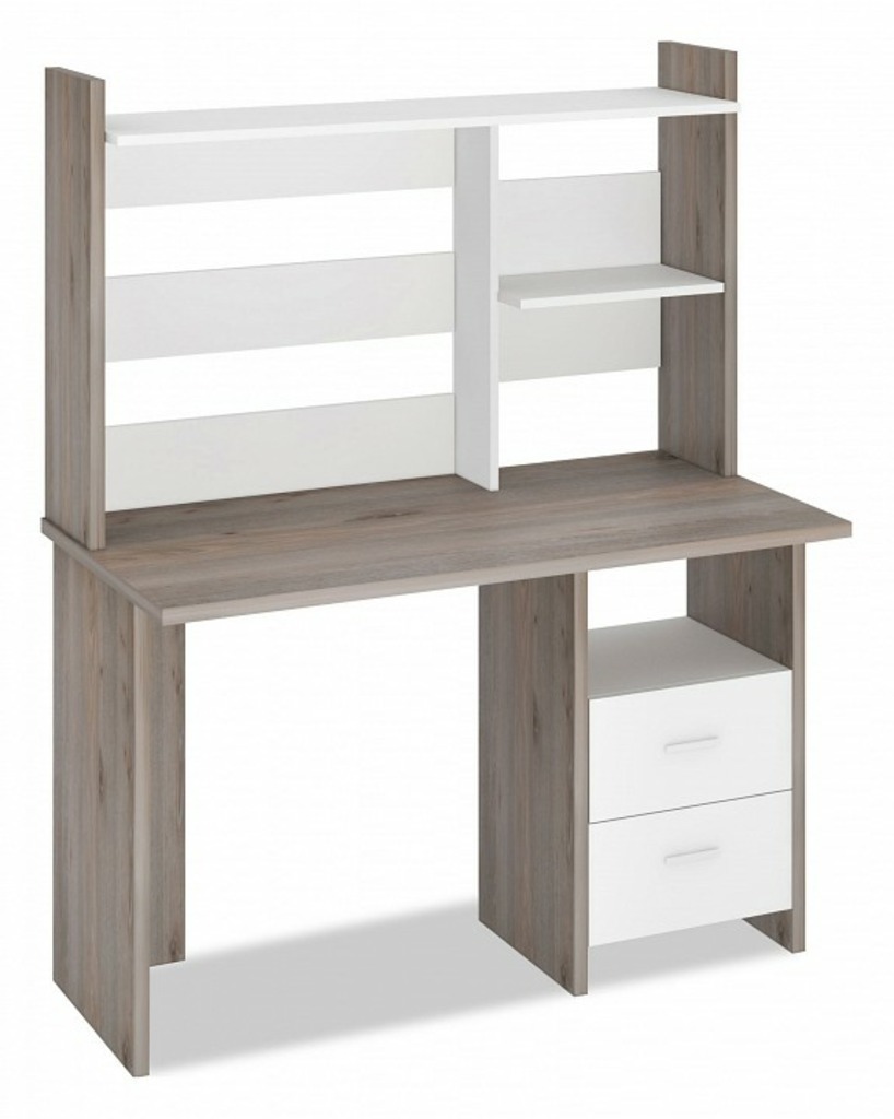 Фото Стол компьютерный Домино Лайт СКЛ-Прям120+НКЛ-120 MER_SKL-Pryam120_NKL-120_NBE - интернет-магазин МегаТерем в Москве