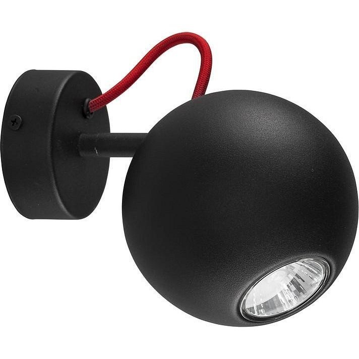 Фото Спот Nowodvorski Bubble Black-Red 6153 NVD_6153 - интернет-магазин МегаТерем в Москве