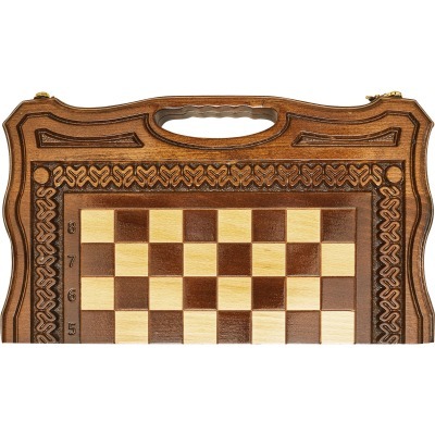 Шахматы + нарды резные Бриз...