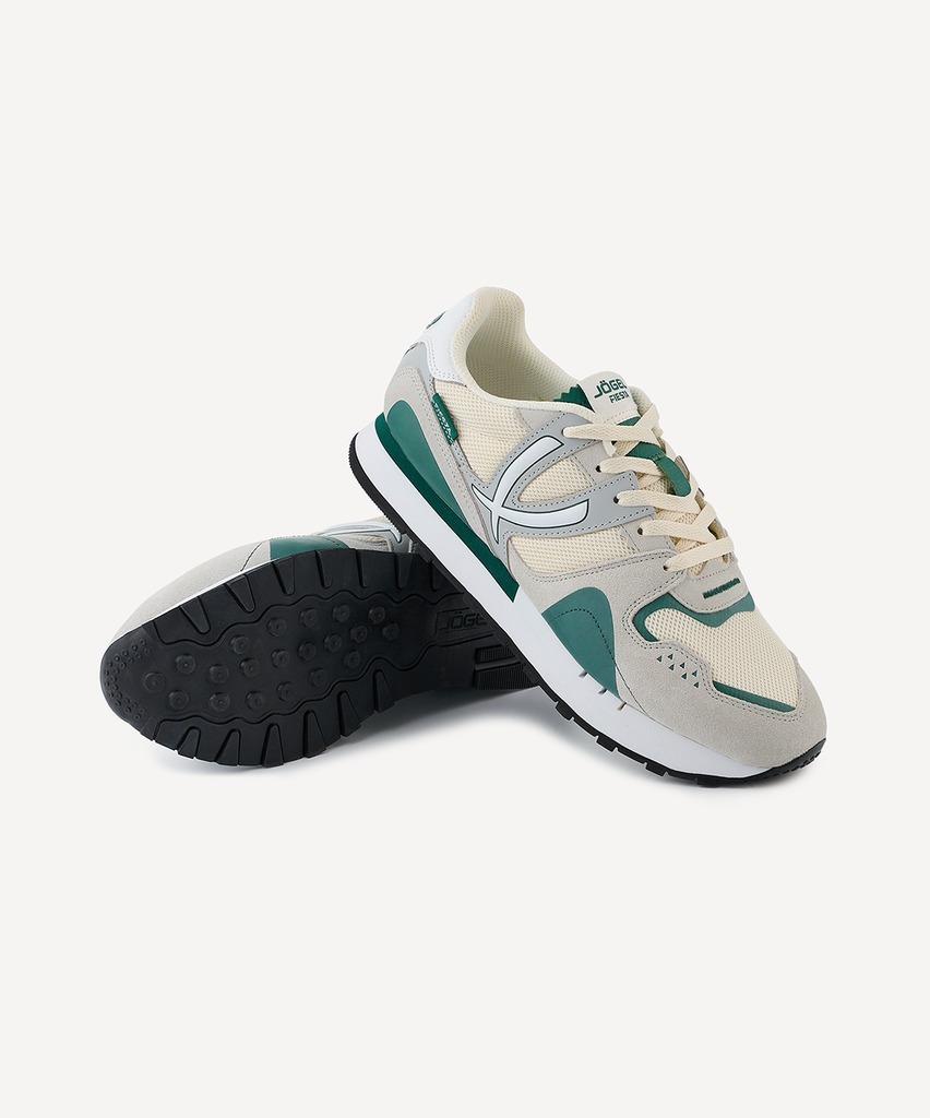 Фото БЕЗ УПАКОВКИ Кроссовки спортивные JÖGEL Fiesta, серый/зеленый (2127722) - интернет-магазин МегаТерем в Москве