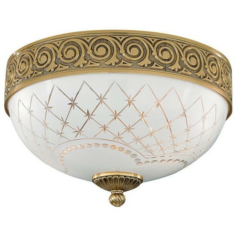 Фото Накладной светильник Reccagni Angelo 7102 PL 7102/2 RA_PL_7102_2 - интернет-магазин МегаТерем в Москве