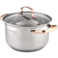 Кастрюля с крышкой 3,8 л MAYER BOCH (9-40457-3,8)