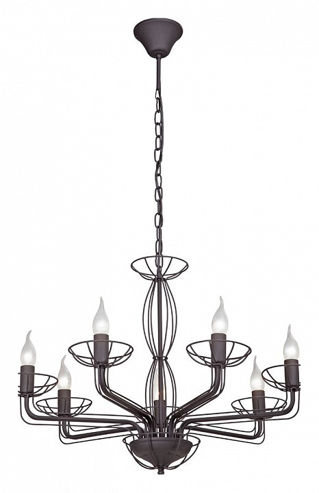 Фото Подвесная люстра Vitaluce V4877 V4877-1/7 VI_V4877-1_7 - интернет-магазин МегаТерем в Москве