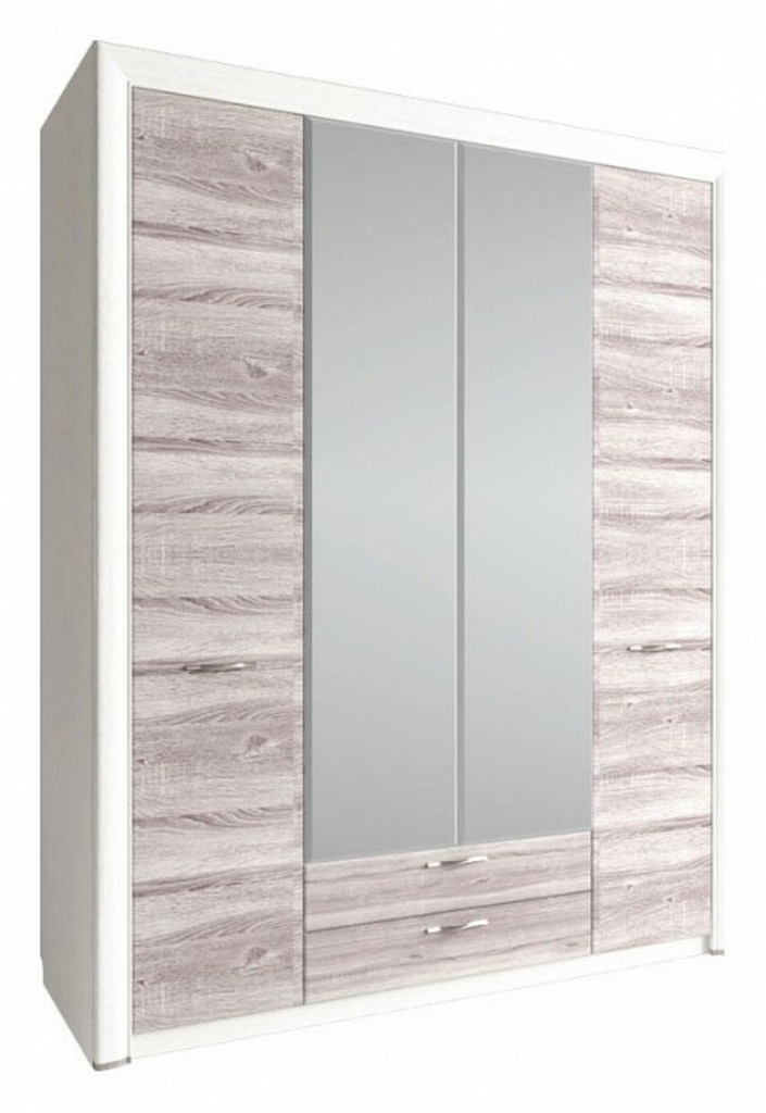 Фото Шкаф платяной Olivia 4D2S ANR_UT-00000534 - интернет-магазин МегаТерем в Москве
