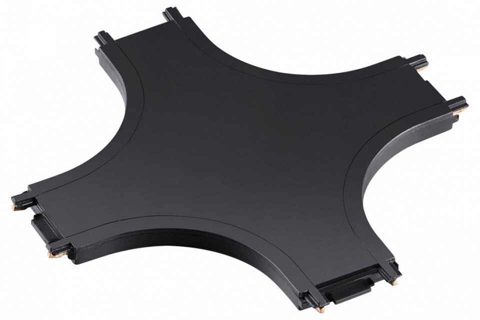 Фото Соединитель X-образный для треков накладных Novotech Smal 135211 NV_135211 - интернет-магазин МегаТерем в Москве