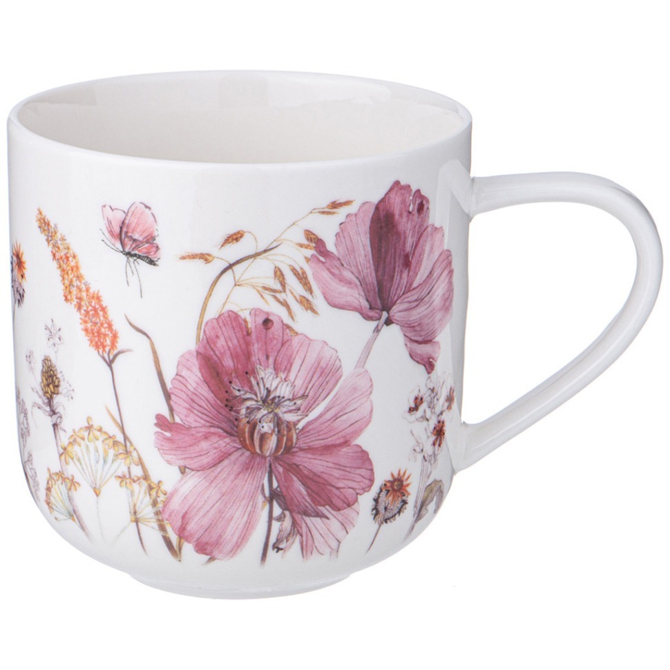 Фото Кружка lefard flowers 440 мл (577-201)  - интернет-магазин МегаТерем в Москве