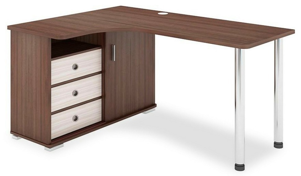 Фото Стол письменный СР-145СМ MER_SR-145SM_SHKSH-LEV - интернет-магазин МегаТерем в Москве