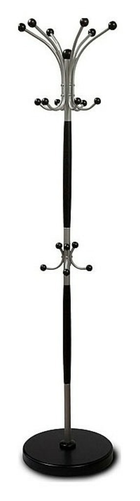 Фото Вешалка-стойка Декарт Д-1 венге/металлик ML_D-1_WENGE - интернет-магазин МегаТерем в Москве