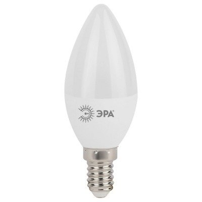 Лампа светодиодная Эра Стандарт E14 9Вт 6000K LED B35-9W-860-E14 ER_B0031403