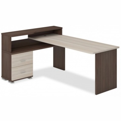 Стол письменный Домино СР-620/180 C MER_SR-620-180-C-SHKK-CH-LEV