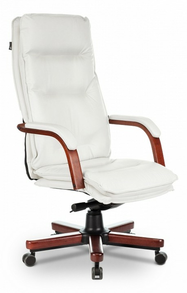 Фото Кресло для руководителя T-9927Walnut/Ivory BUR_1360715 - интернет-магазин МегаТерем в Москве