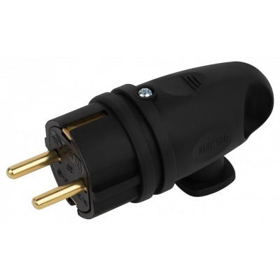 Вилка угловая с заземлением Эра  VX11-B-IP44 ER_B0055416