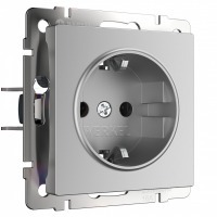 Розетка с заземлением, без рамки Werkel  W1171006 WRK_a050881