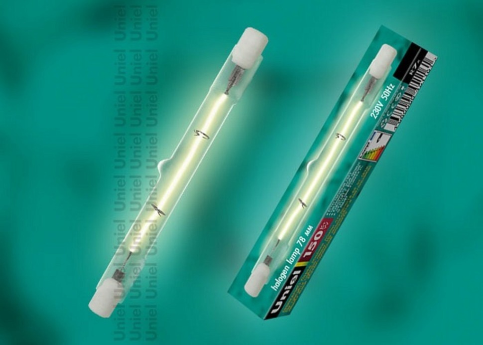 Фото Лампа галогеновая Uniel  R7s 150Вт K 1065 UL_1065 - интернет-магазин МегаТерем в Москве