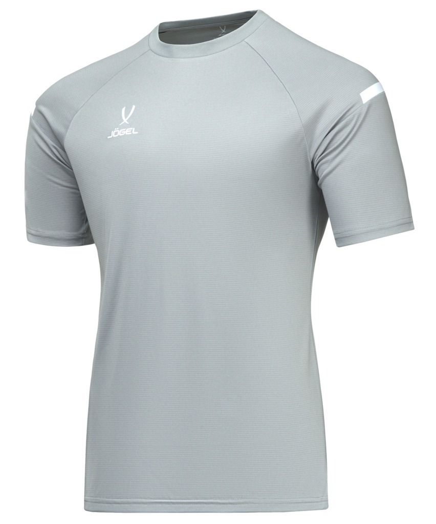 Фото Футболка тренировочная JÖGEL CAMP 2 Training Poly Tee, серый (2112334) - интернет-магазин МегаТерем в Москве