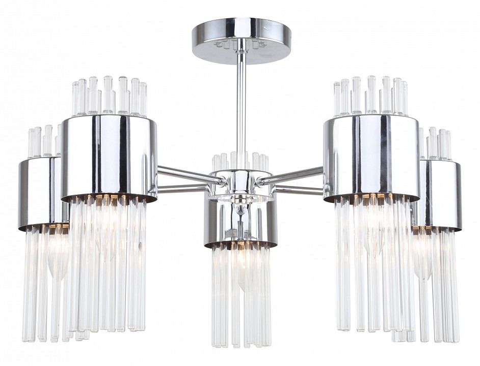 Фото Люстра на штанге Rivoli Deborah Б0055524 RVL_B0055524 - интернет-магазин МегаТерем в Москве