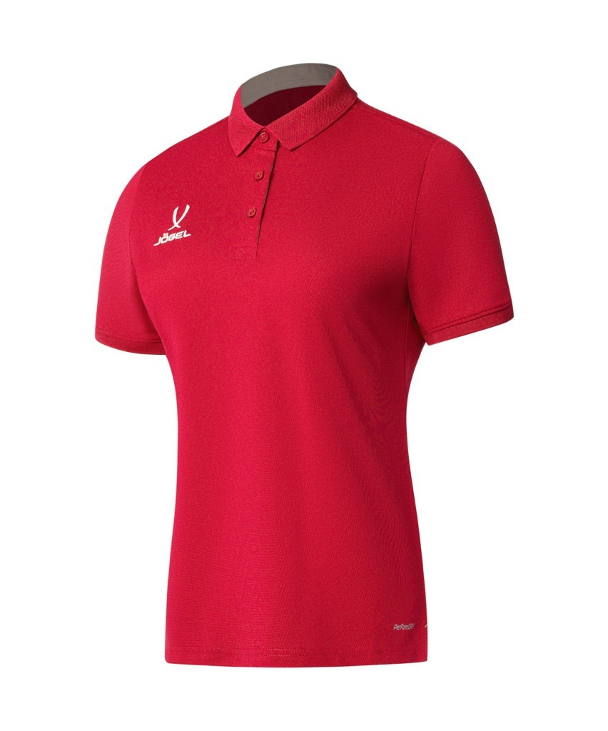 Фото Поло женское JÖGEL PREMIER PerFormDRY CVC Polo W, красный (2123514) - интернет-магазин МегаТерем в Москве