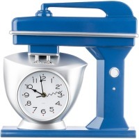 Часы настенные кварцевые "chef kitchen" 39 см цвет:синий Lefard (220-362)
