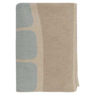 Плед из хлопка с рисунком tea plantation из коллекции terra, 130х180 см (74544)