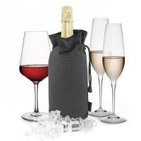 Pulltex Охлаждающая рубашка для шампанского и вина серая 109-612