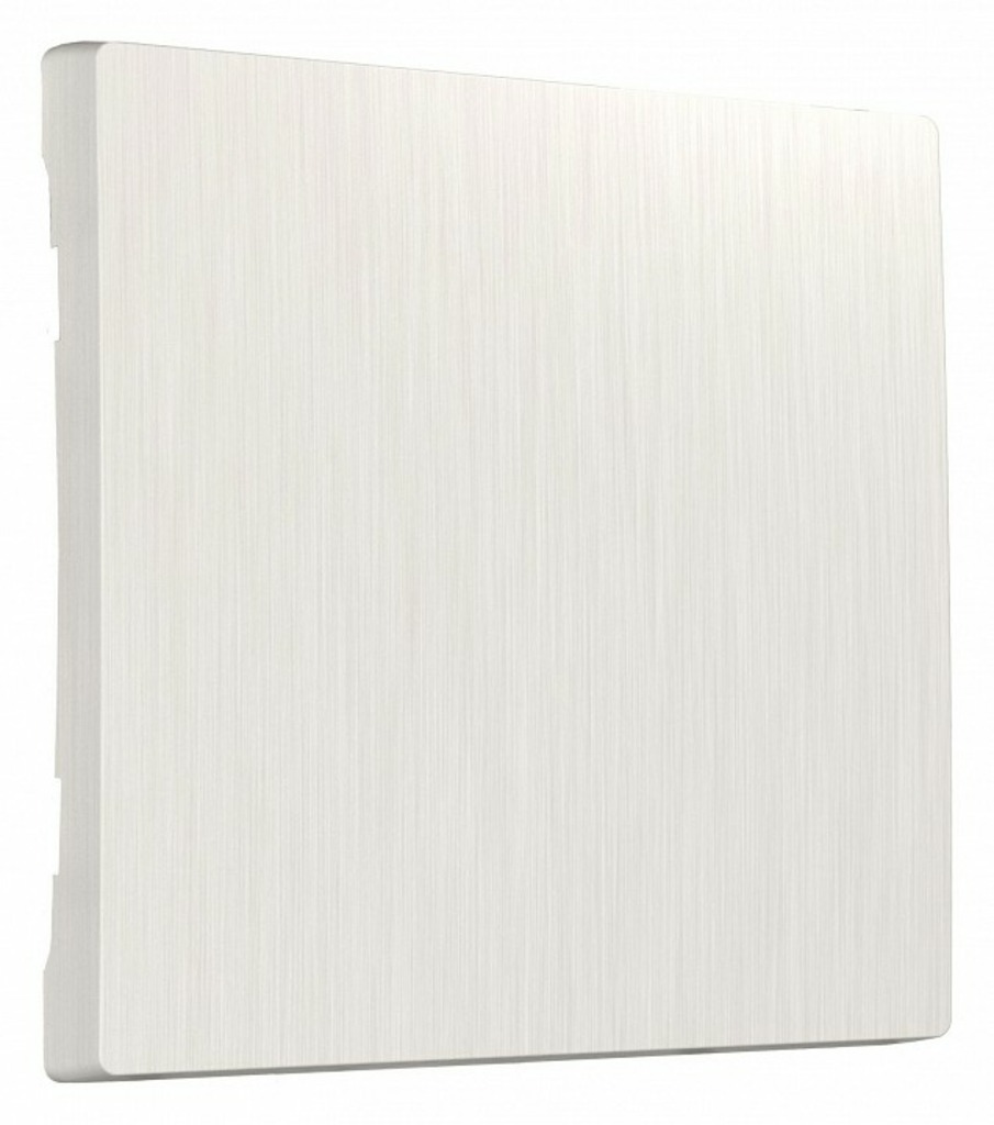 Фото Заглушка для поста с рамкой Werkel перламутровый рифленый W1119013 WRK_a051187 - интернет-магазин МегаТерем в Москве