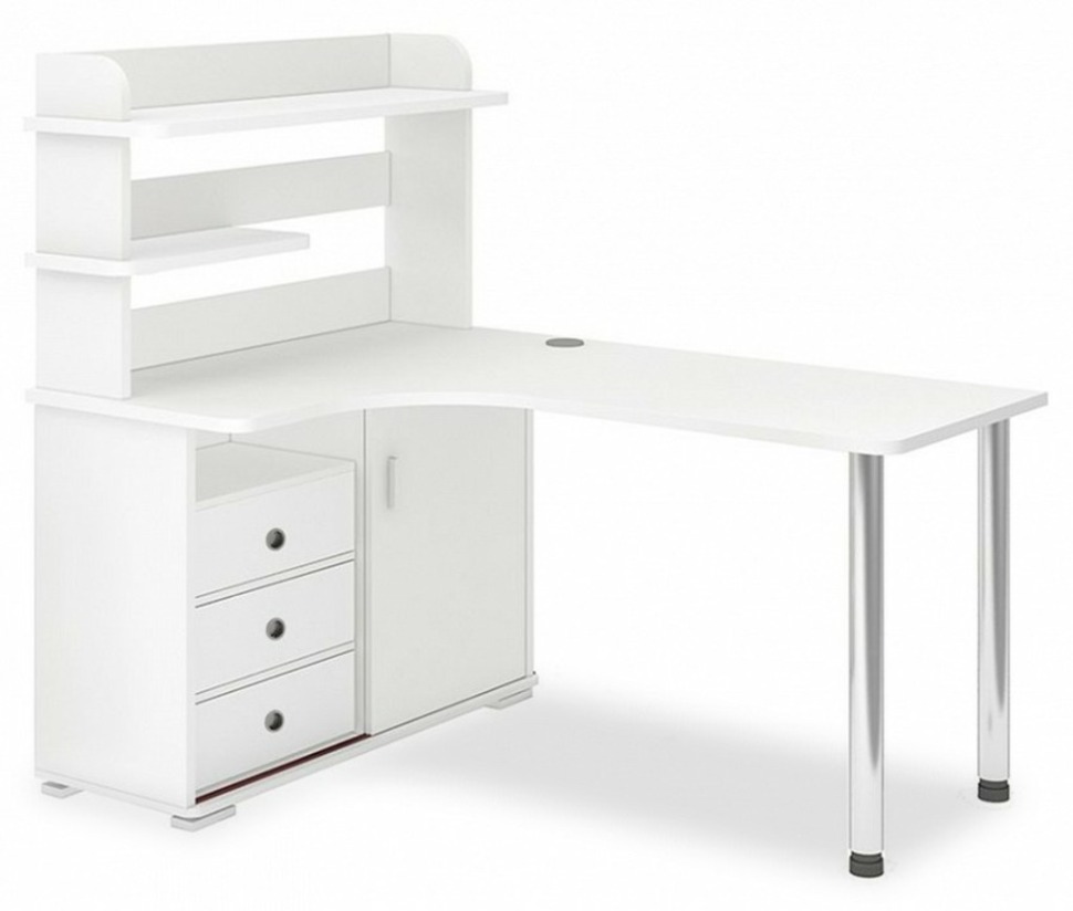 Фото Стол компьютерный Домино СР-165М MER_SR-165M-BE-LEV - интернет-магазин МегаТерем в Москве