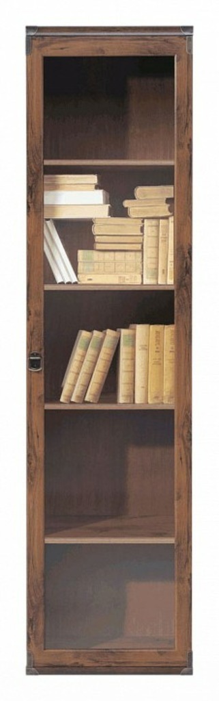 Фото Шкаф-витрина Индиана JWIT 1d BRW_00004891 - интернет-магазин МегаТерем в Москве