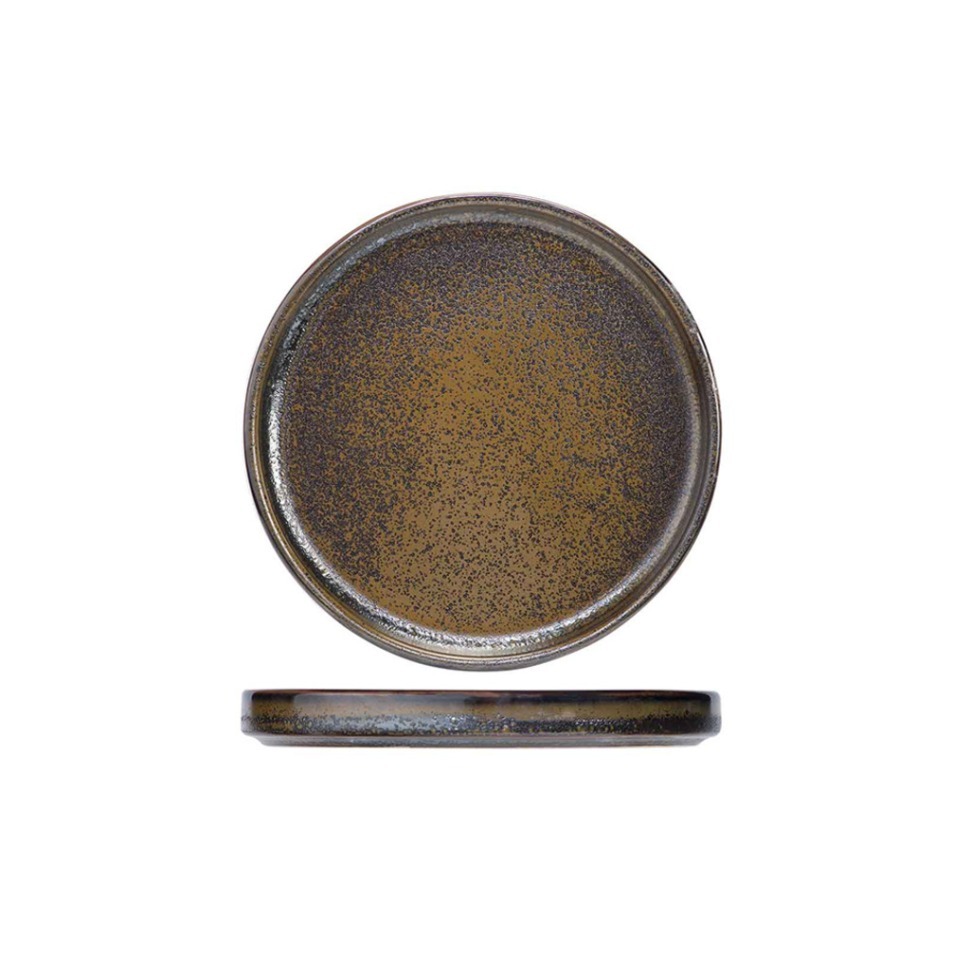 Фото Тарелка 3519022, 22 см, каменная керамика, Brown, ROOMERS TABLEWARE - интернет-магазин МегаТерем в Москве