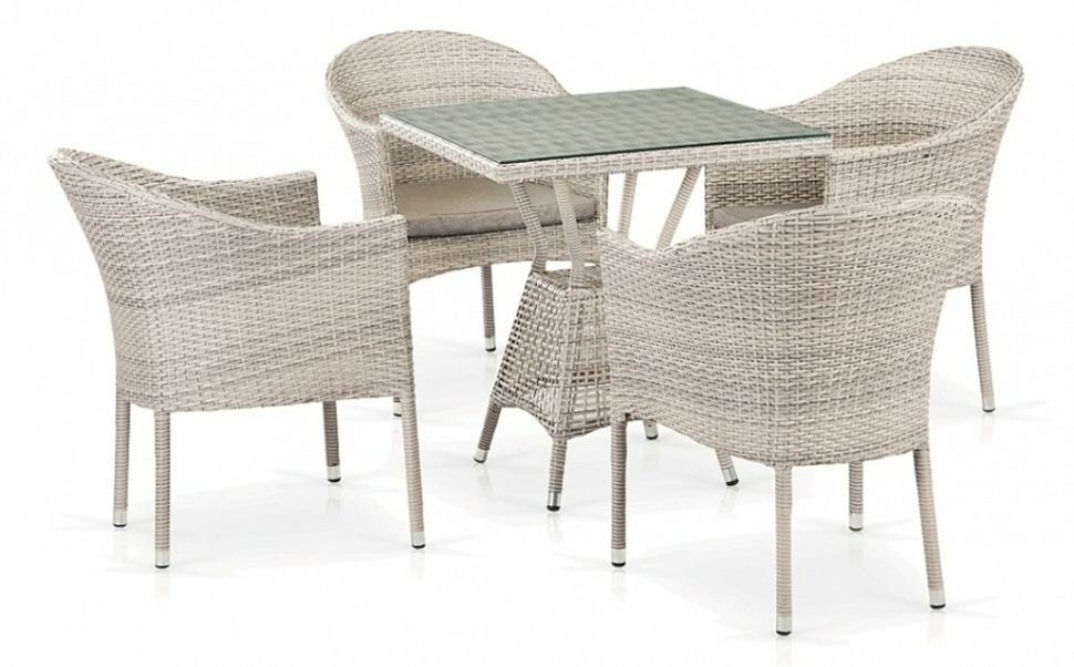 Фото Набор уличный  T706/Y350-W85 Latte 4Pcs AFN_T706_Y350-W85_Latte_4Pcs - интернет-магазин МегаТерем в Москве