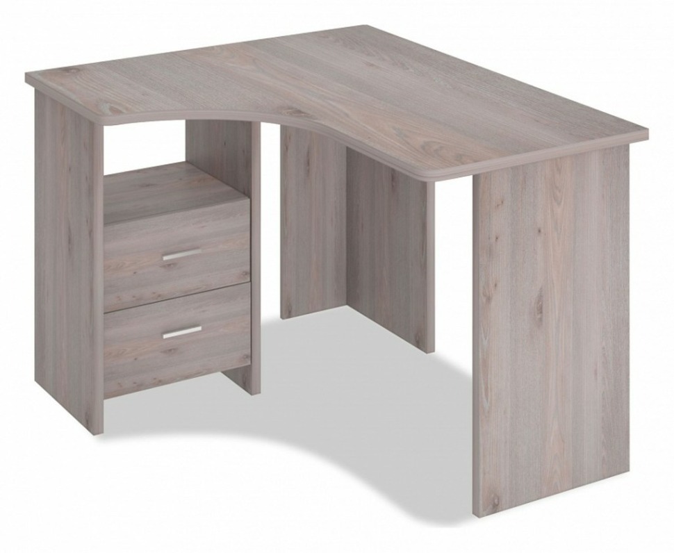 Фото Стол письменный Домино Лайт СКЛ-Угл 120 MER_SKL-Ugl120_N_LEV - интернет-магазин МегаТерем в Москве
