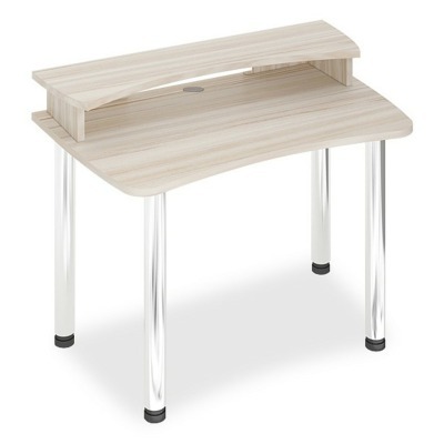 Стол компьютерный Домино Лайт СКЛ-Софт120МО+НКИЛ120 MER_SKL-Soft120MO-NKIL120_K