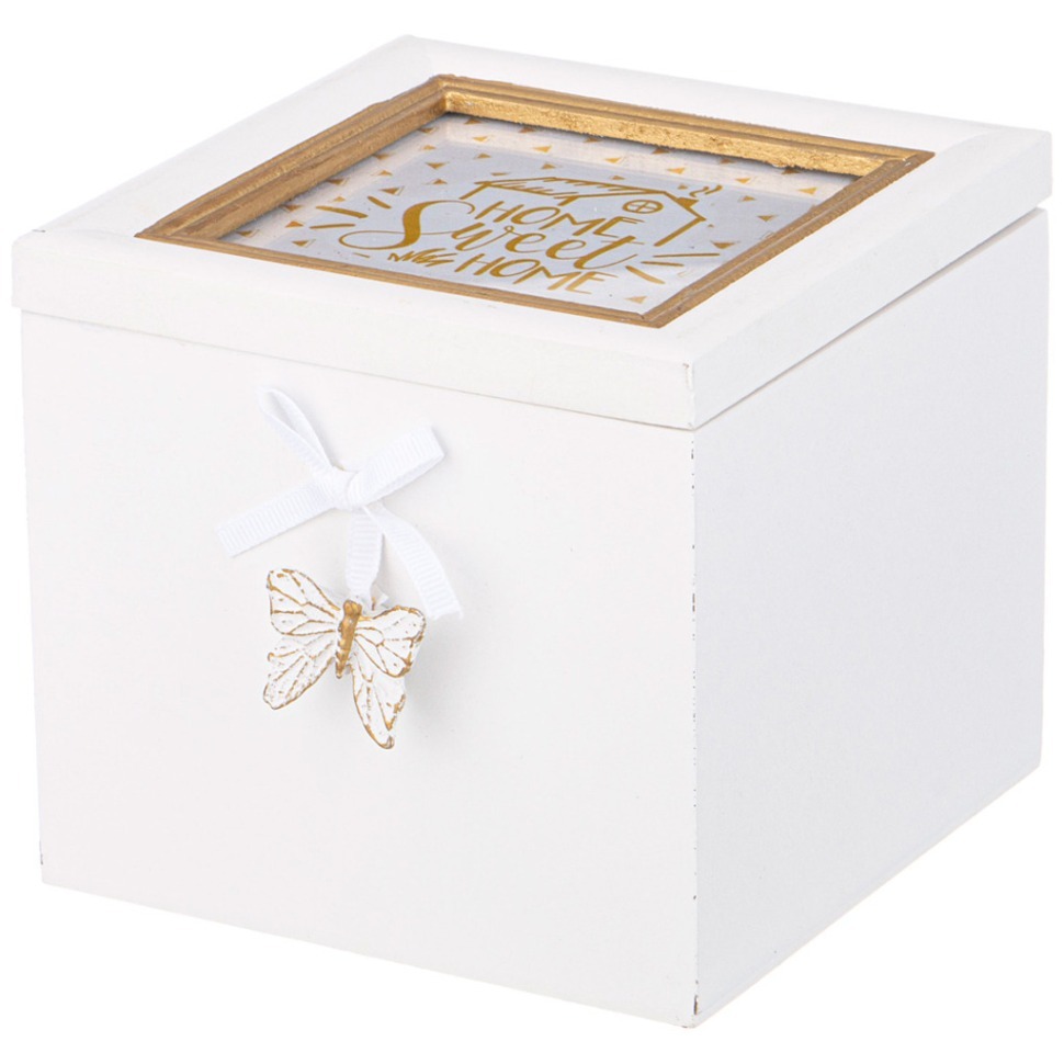 Фото Шкатулка коллекция love is sweet 12*12*11 см Lefard (222-799) - интернет-магазин МегаТерем в Москве