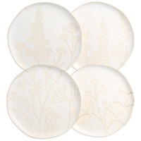 Набор тарелок обеденных bronco "field" 4 шт 25,5*2,5 см (409-212) 